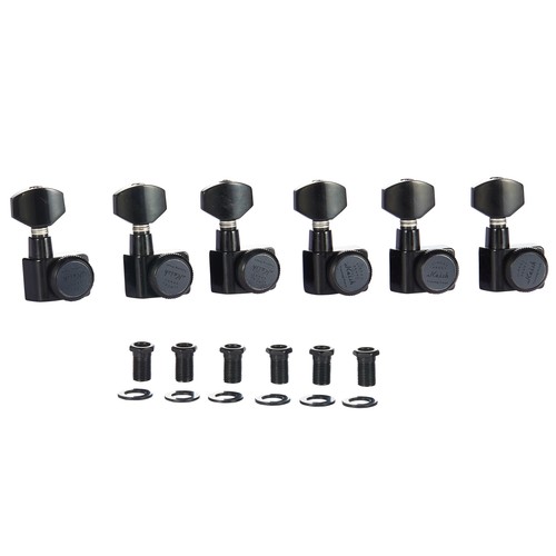 Black inline pin - black,